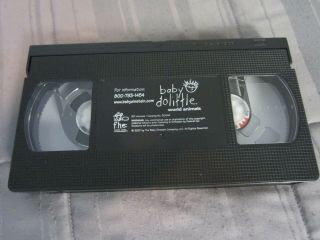 Baby Dolittle - World Animals (VHS,  2001) VERY RARE VINTAGE VG 3