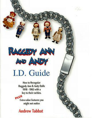 Raggedy Ann & Andy I.  D.  Guide Rare Items,  Beloved Blindy Molly - Es,  Voland