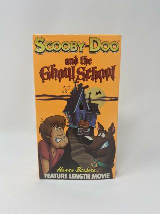 Vintage Scooby Doo and the Ghoul School Rare 1988 VHS 3
