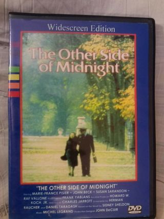 The Other Side Of Midnight 1977 Rare Vg/c 2 Disc Dvd Susan Susan Sarandon J Beck