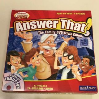 Rare Adventures In Odyssey Answer That The Family Dvd Trivia Game 2007