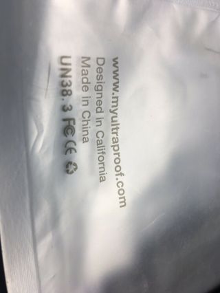 TETHYS Universal Waterproof Bag - UN38.  3 FC CE 2