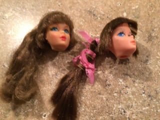 Vintage Mod Barbie Tnt Side Ponytail Lashes & Clone Doll