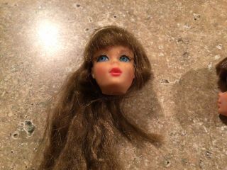 Vintage Mod Barbie TNT Side Ponytail Lashes & Clone Doll 2