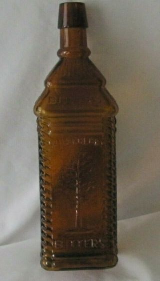Org Rare Antique Vintage H.  P.  Herb Wild Cherry Amber Bitters Bottle Reading Pa. 2