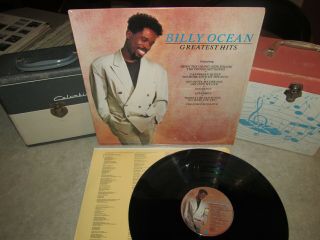 Billy Ocean Vinyl Lp Greatest Hits W/inner 1989 Jive Shrink Rare