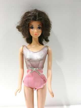 Mod Era Walk Lively Steffie Barbie 1183 Miss America Eyelashes 1972 Tlc