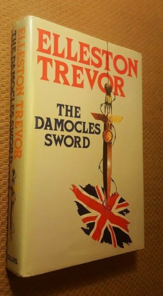 The Damocles Sword By Elleston Trevor Hardcover W/dj Rare