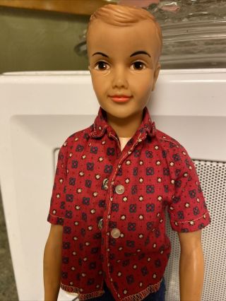 Vintage Ideal Tammy‘s Family Brother Ted Doll 1960’s