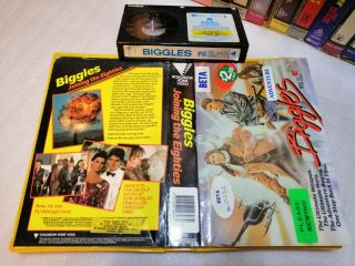 Biggles: Adventures In Time - 1986 Rare Roadshow Home Video - Betamax 1st Issue