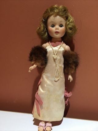 Vintage American Character Toni Doll 10 " With Sleepy Eyes