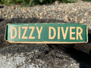 Vintage Dizzy Diver D - 20 Fishing Lure Box Mfg.  by Fishathon Bait Co.  Inc. 2