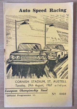 Rare: Brisca F2 European Champs 1967 - St Austell,  Sidecars,  Minis/ Productions
