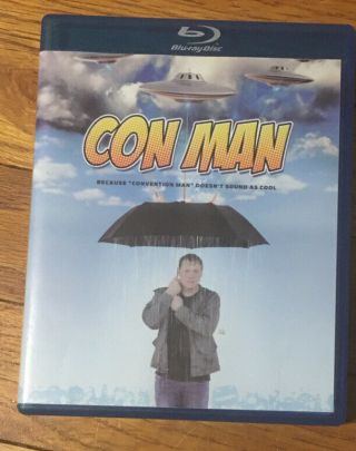 Con Man Season 1 Blu Ray Alan Tudyk Rare