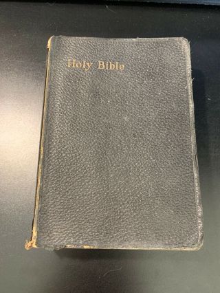 Antique 1901 Holy Bible Thomas Nelson And Sons York
