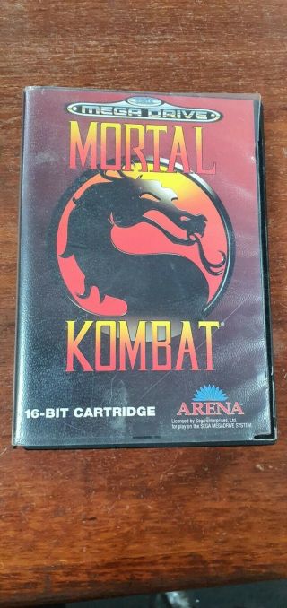 Sega Mega Drive - Mortal Kombat 1 & 2 - Rare