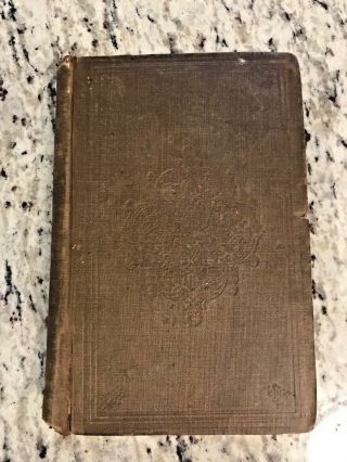 1863 Antique Book " The Song Of Hiawatha " Henry Wadsworth Longfellow