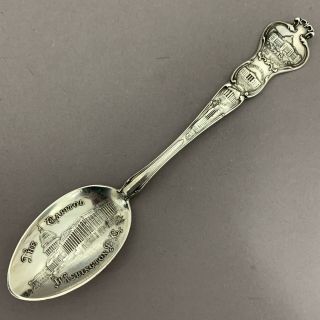 The Capitol Washington Dc Sterling Silver Souvenir Spoon By Watson