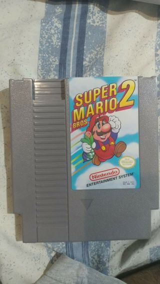Rare Mario Bros 2 (nintendo Entertainment System) Nes