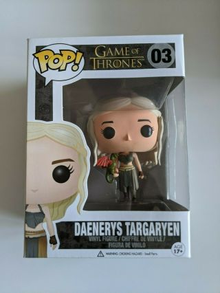 Daenerys Targaryen / Tyrion Lannister Funko pop Game of thrones 22 (very rare) 2