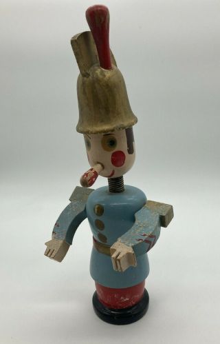 Christmas Antique Spool French Soldier 1950 