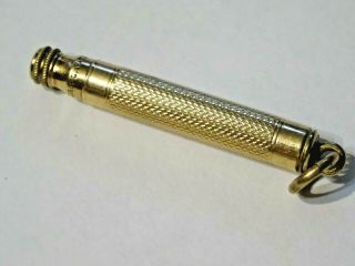 A.  T.  Cross Antique Gold Tone Propelling Pencil Piece Of History