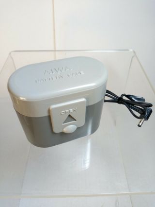 Aiwa External Battery Case C - Cell Or Aa Dc 3 Volts 1/8 " Plug Walkman Rare