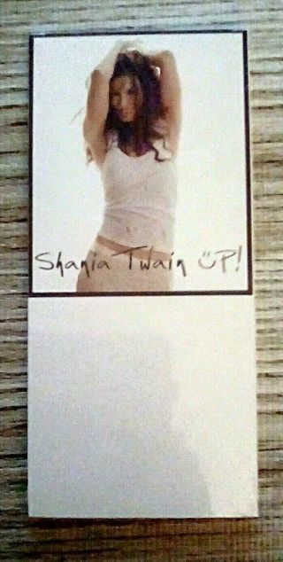 Shania Twain Up Cd Packaged In Rare Longbox Presentation