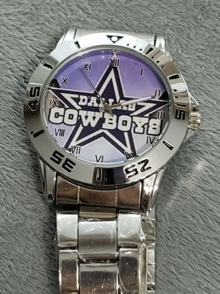 Dallas Cowboy Stainless Steel Watch Battery.  2020 Design