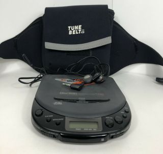 Sony D - 225cr Discman Mega Bass Cd Player (vintage,  Rare Model)