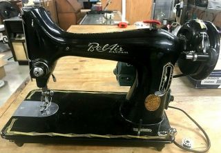 Vintage Antique Belair Bantam Model 33 Electric Sewing Machine