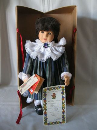 Lenci Felt Doll Lucrezia Nurenberg Toy Fair Exclusive 1994 W/all Tags & Box