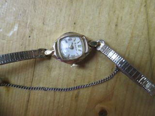 Rare Vintage 1960 M0 Bulova Ladies 10k Rgp Watch - Won 