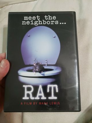 Rat (1997) Dvd A Film By Mark Lewis Time Life York City Nyc Documentary Rare