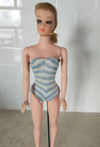 Vintage Ponytail Barbie Miss Babette Swimsuit Eegee