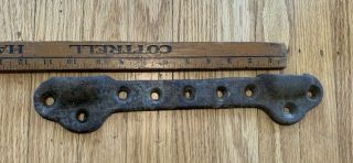 Antique Vtg Cast Iron 9 3/4 " Centers Wall Mounted Sink Bracket