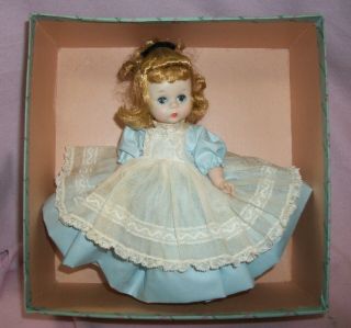 Vintage Madame Alexander Kins 481 Amy Little Women Doll Bent Knee Walker Boxed