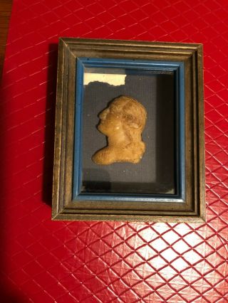 Antique Wax George Washington Bust
