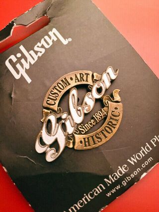 Gibson Usa Badge Custom Shop Us Made Classic Guitar Gift Rare