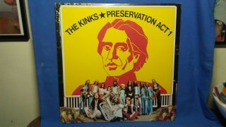 The Kinks Preservation Act 1 Rare 1973 Rca Pop Rock Lp Ray Davies