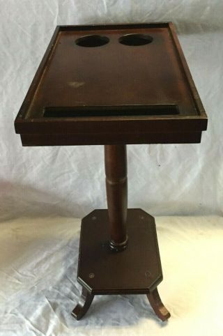 Vintage Mahogany Finish Wood TV Tray,  Diner Table 2
