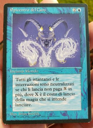 Vintage Magic | Mtg Italian Legends From Eye Of Chaos,