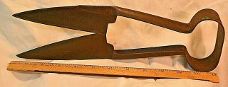 Vintage Antique Hand Pruning Garden Shears,  12 " Long And Work Well.