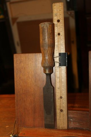 Vintage Antique Wood Chisel 1 " George Match London Sharp