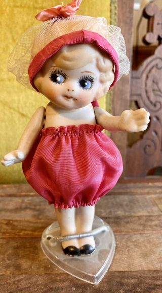 Vintage Japanese All Bisque Betty Boop Doll