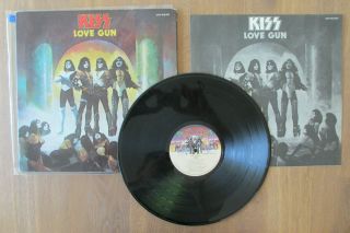 Kiss - Love Gun Lp 1977 Japan Vinyl Record Vip 6435 Rare