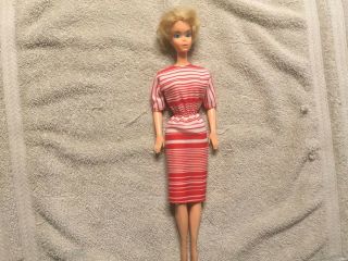 Vintage Twist And Turn Barbie With Dress