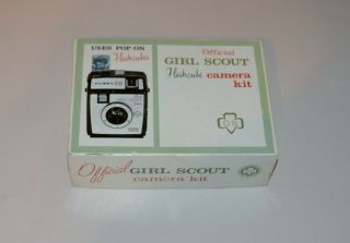 Rare Vintage " Official Girl Scout Camera Kit "