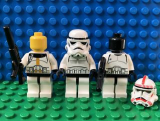 Lego Star Wars Clone Storm Troopers Incomplete