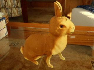 Antique German Paper Mache Easter Bunny / Rabbit Candy Container